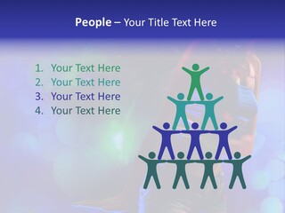 Young Clubbing Screaming PowerPoint Template