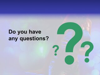 Young Clubbing Screaming PowerPoint Template