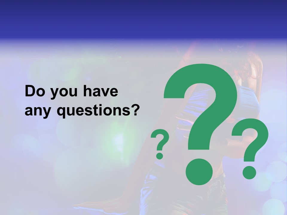 Young Clubbing Screaming PowerPoint Template