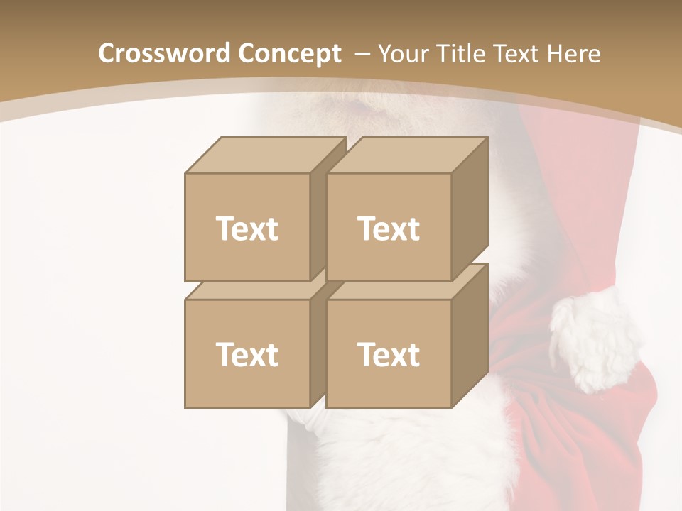 New Holding Men PowerPoint Template