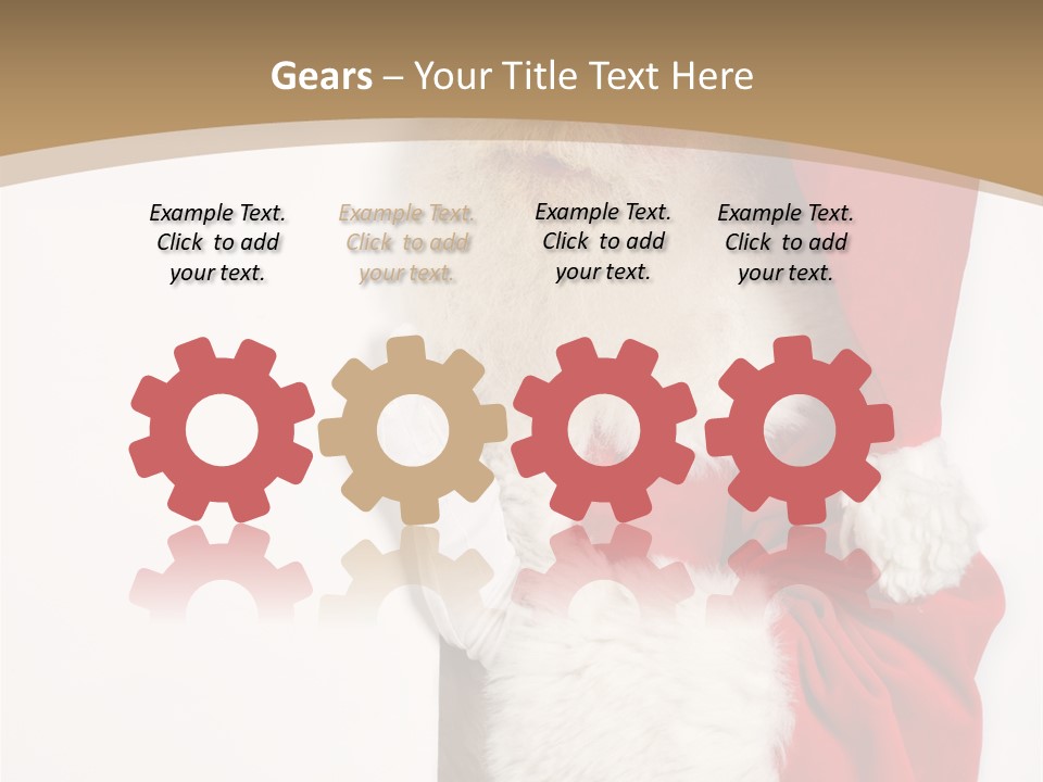 New Holding Men PowerPoint Template