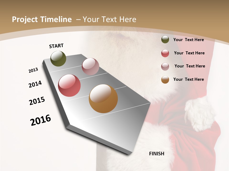 New Holding Men PowerPoint Template