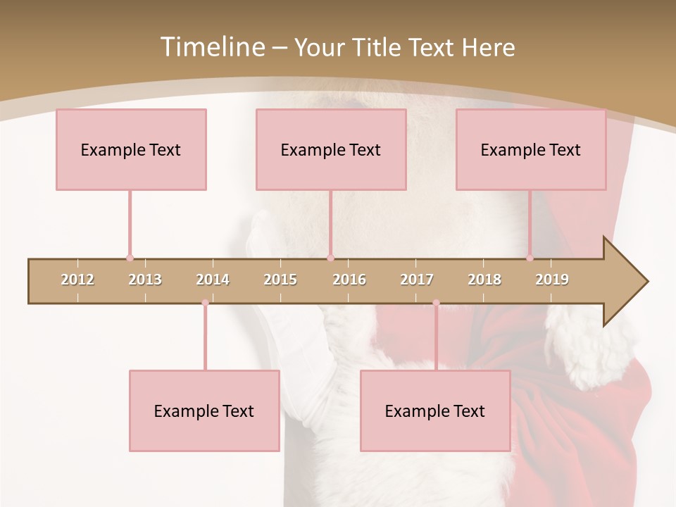 New Holding Men PowerPoint Template