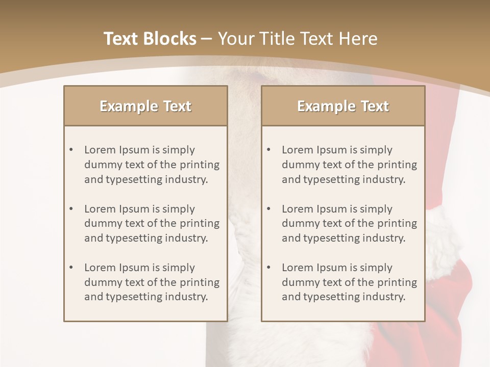 New Holding Men PowerPoint Template