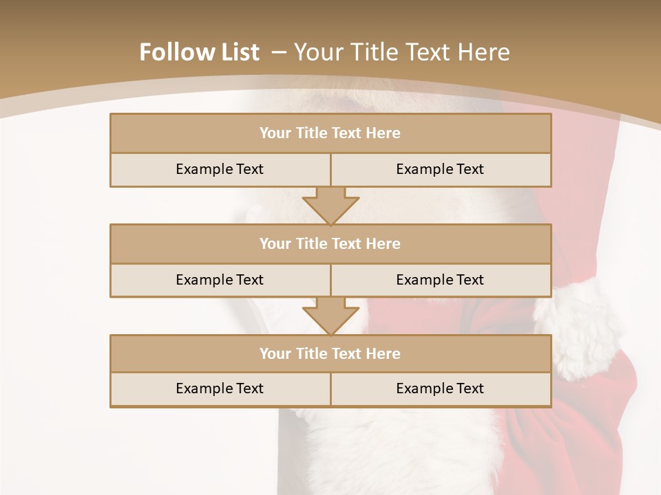 New Holding Men PowerPoint Template