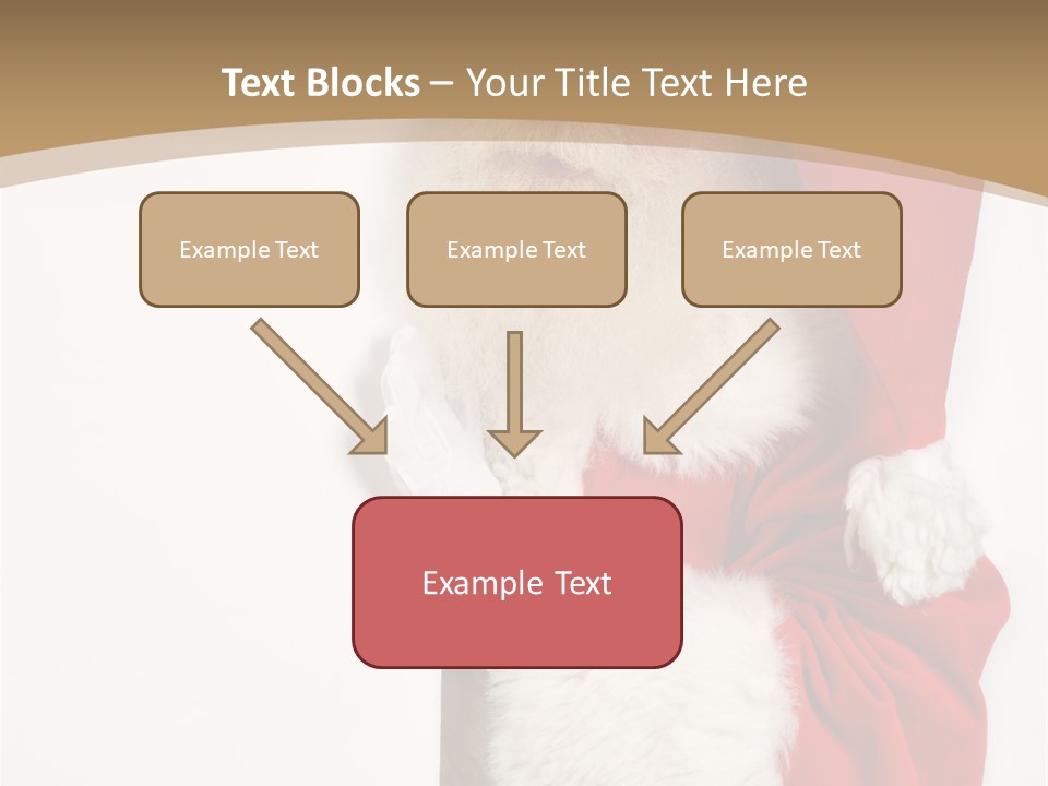 New Holding Men PowerPoint Template