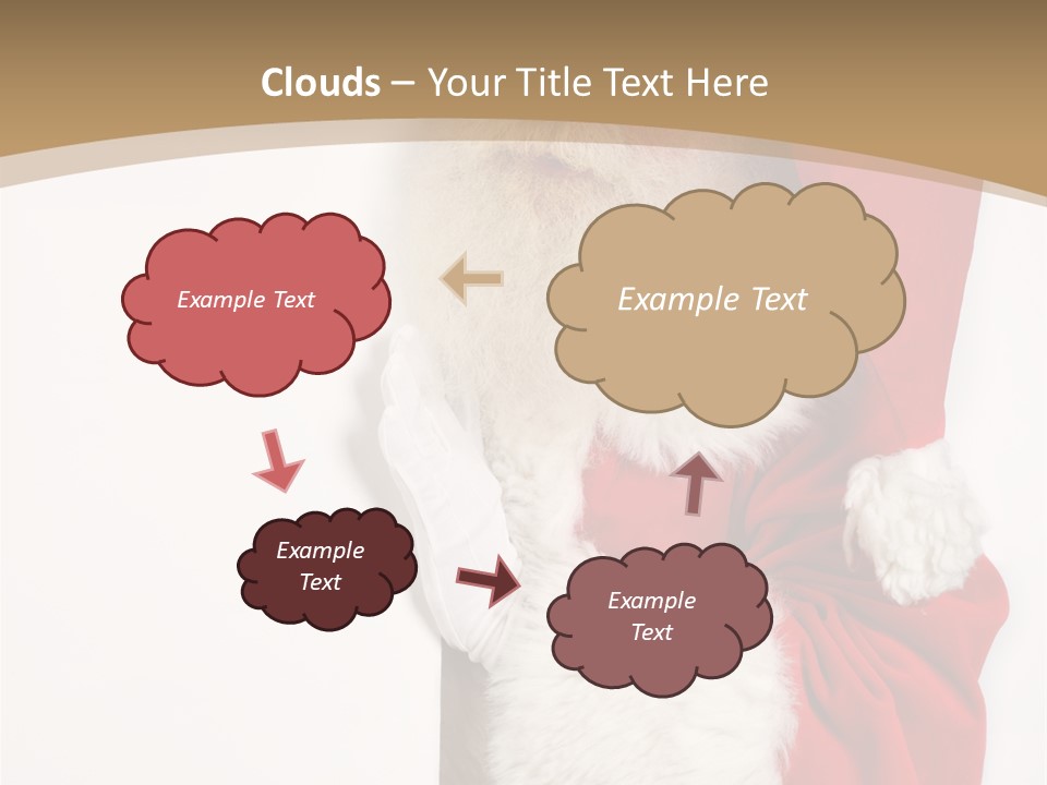 New Holding Men PowerPoint Template