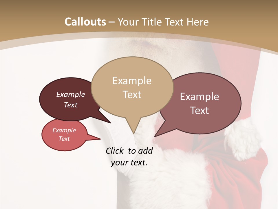 New Holding Men PowerPoint Template
