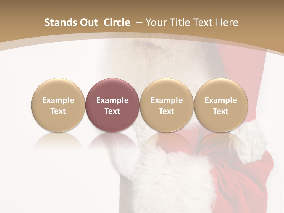 New Holding Men PowerPoint Template