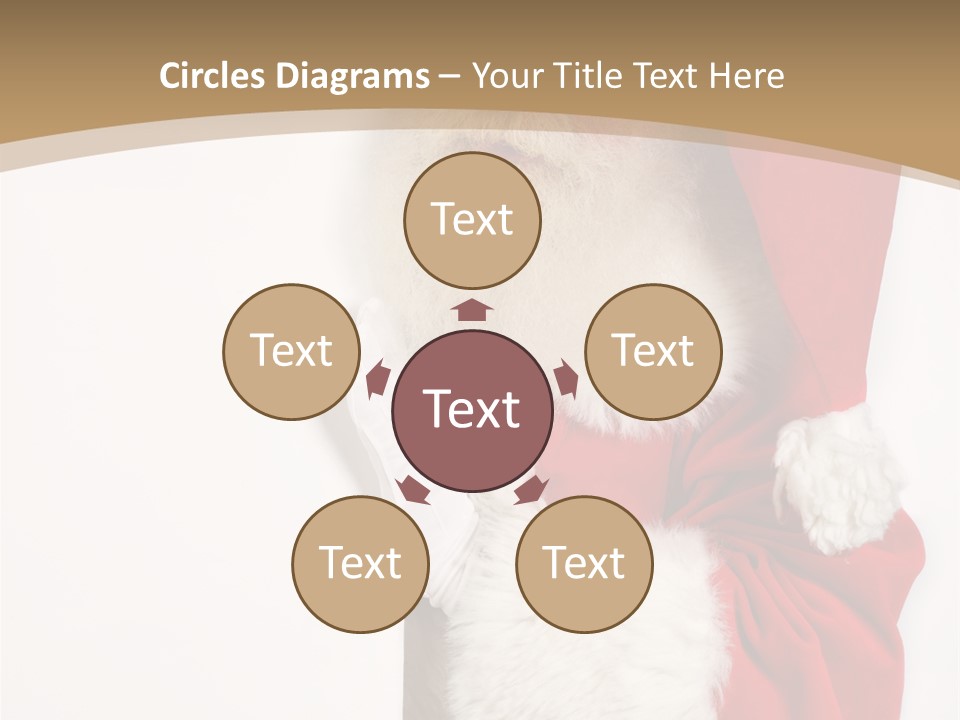 New Holding Men PowerPoint Template