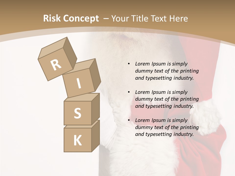 New Holding Men PowerPoint Template