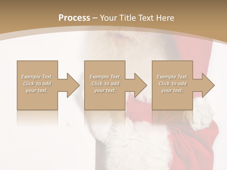 New Holding Men PowerPoint Template