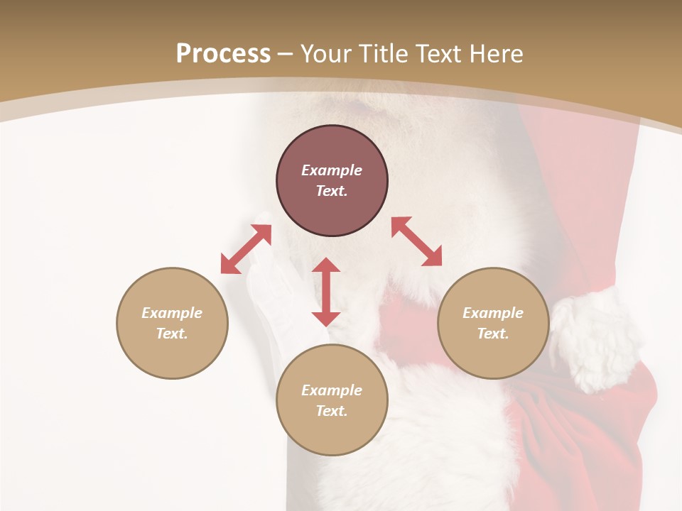 New Holding Men PowerPoint Template