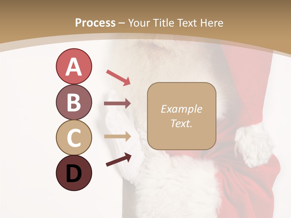 New Holding Men PowerPoint Template