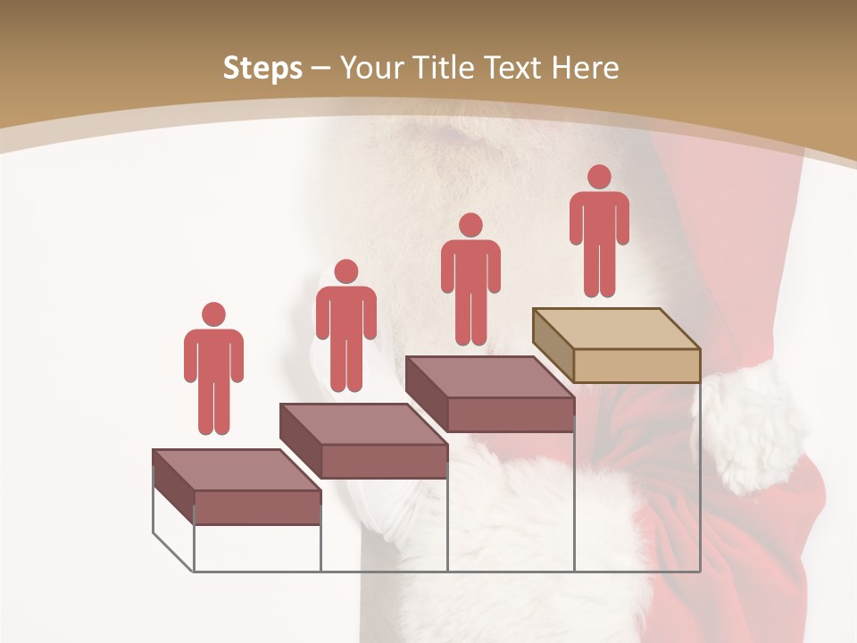 New Holding Men PowerPoint Template