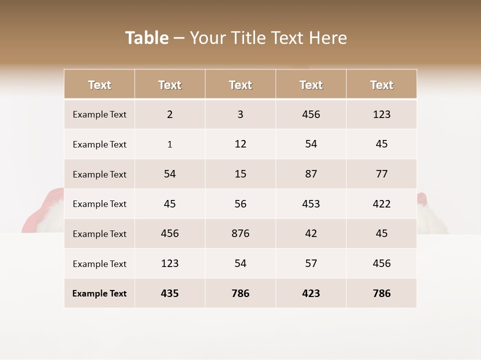 A Man Dressed As Santa Claus Holding A Sign PowerPoint Template