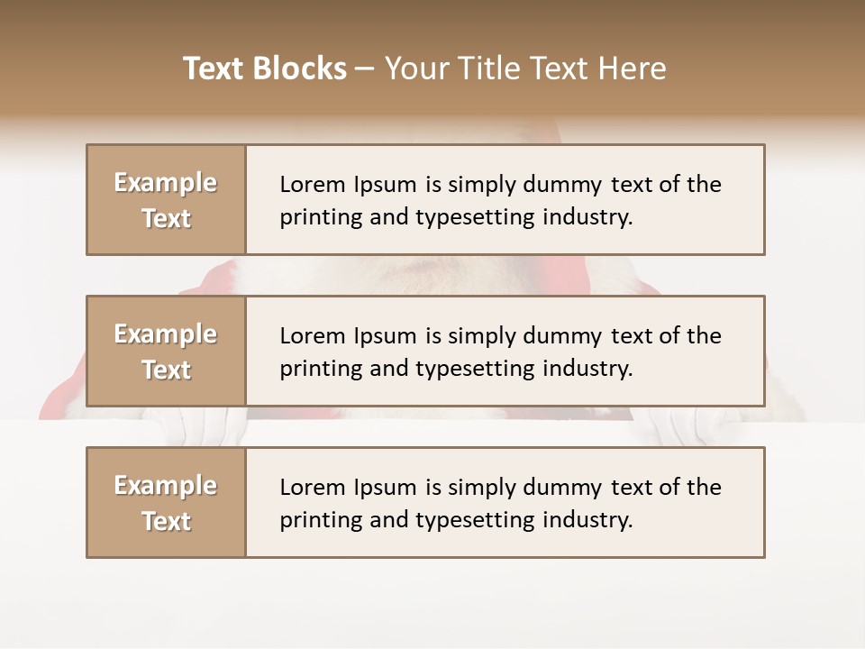 A Man Dressed As Santa Claus Holding A Sign PowerPoint Template