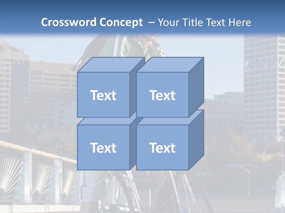 Structure Scene City PowerPoint Template
