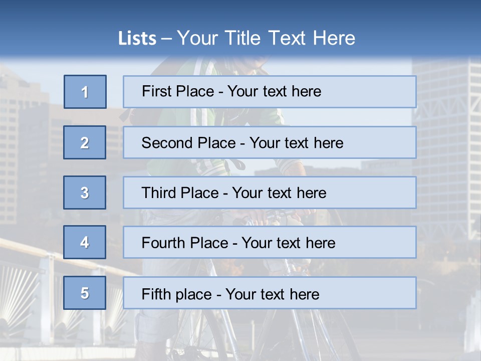Structure Scene City PowerPoint Template