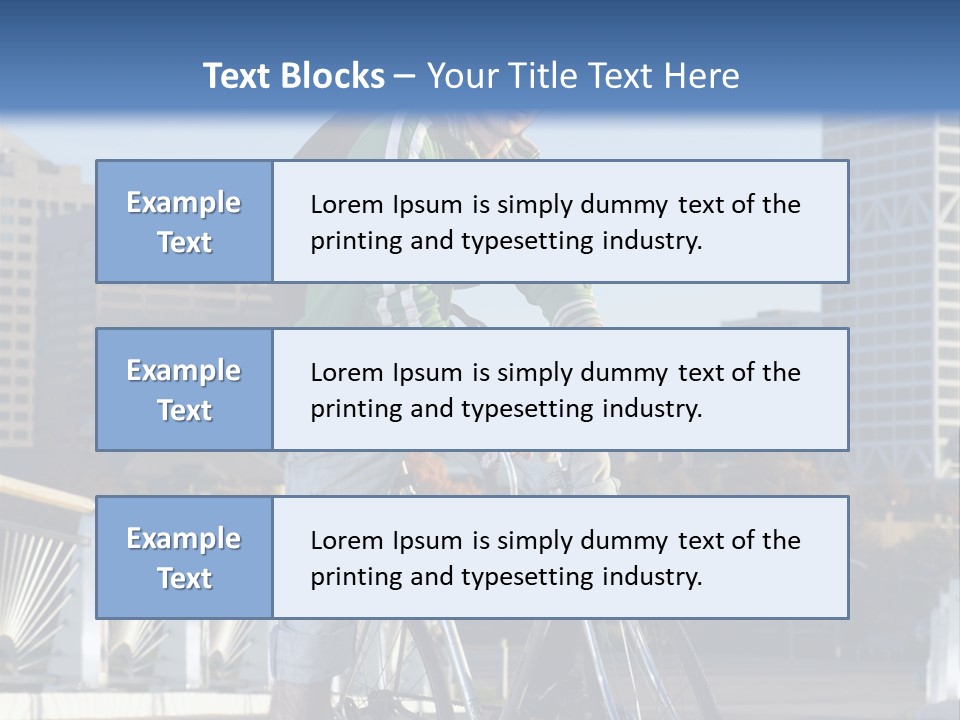 Structure Scene City PowerPoint Template