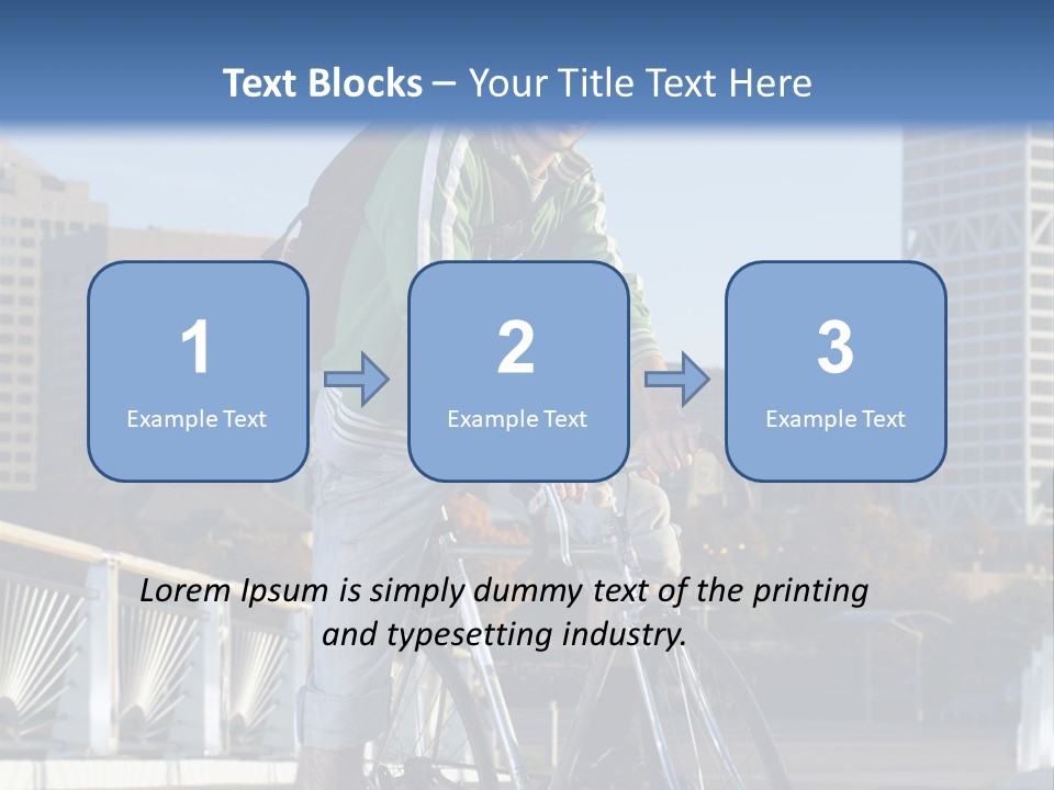 Structure Scene City PowerPoint Template