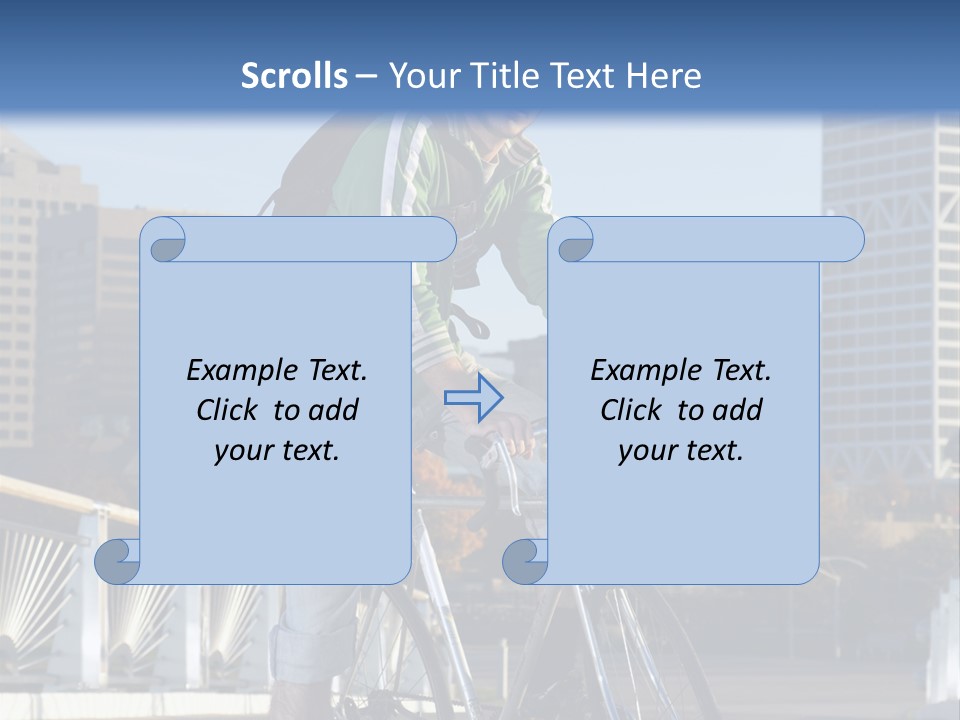 Structure Scene City PowerPoint Template