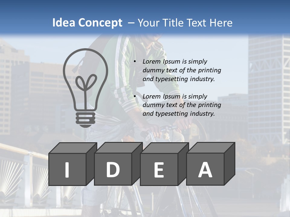Structure Scene City PowerPoint Template