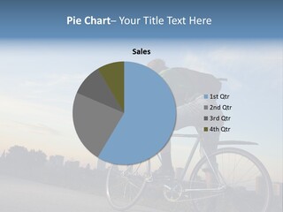 Urban Cycling Sky PowerPoint Template