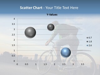 Urban Cycling Sky PowerPoint Template