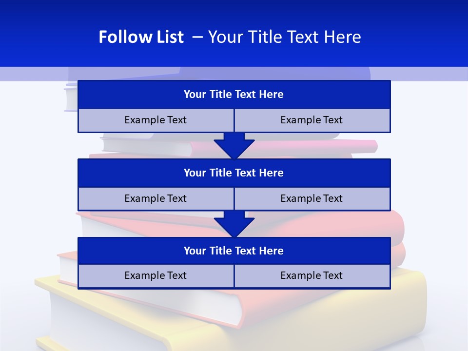 Isolated Textbook University PowerPoint Template