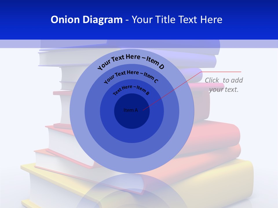Isolated Textbook University PowerPoint Template