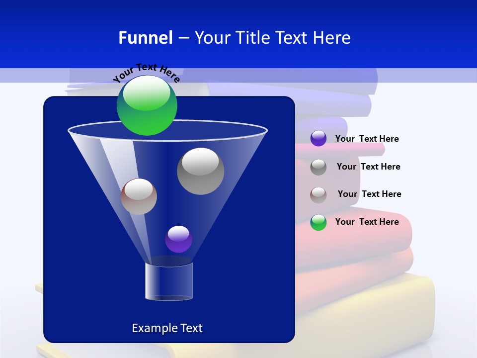 Isolated Textbook University PowerPoint Template