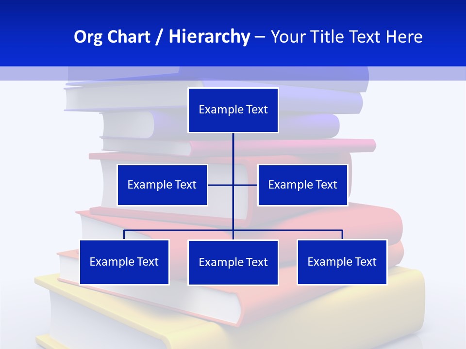 Isolated Textbook University PowerPoint Template