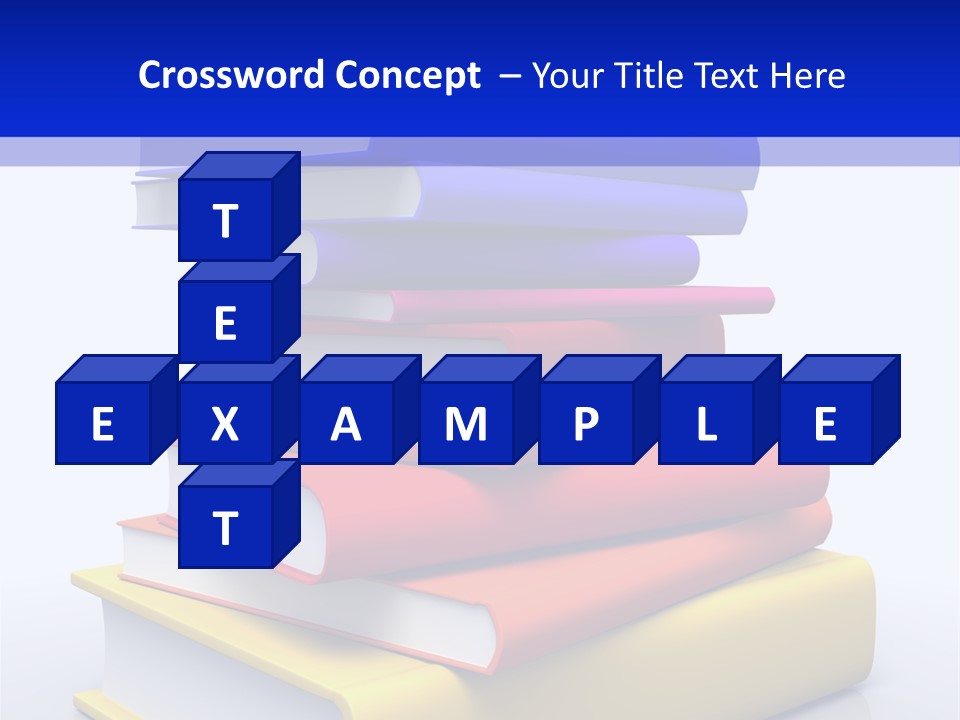 Isolated Textbook University PowerPoint Template
