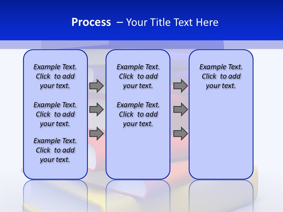 Isolated Textbook University PowerPoint Template