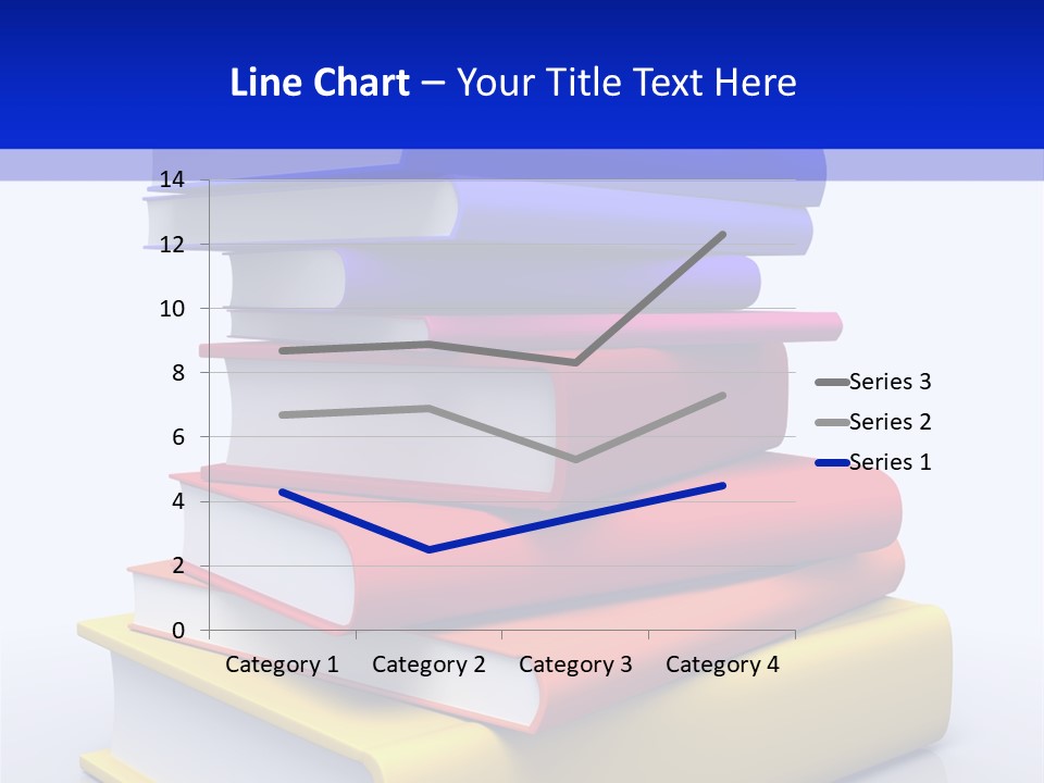 Isolated Textbook University PowerPoint Template