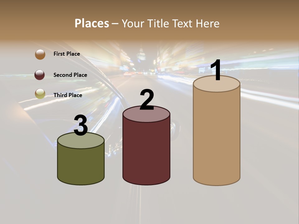 Glass Door Accelerate PowerPoint Template