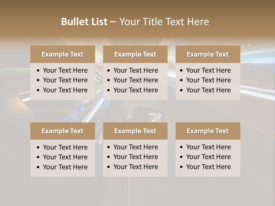 Glass Door Accelerate PowerPoint Template