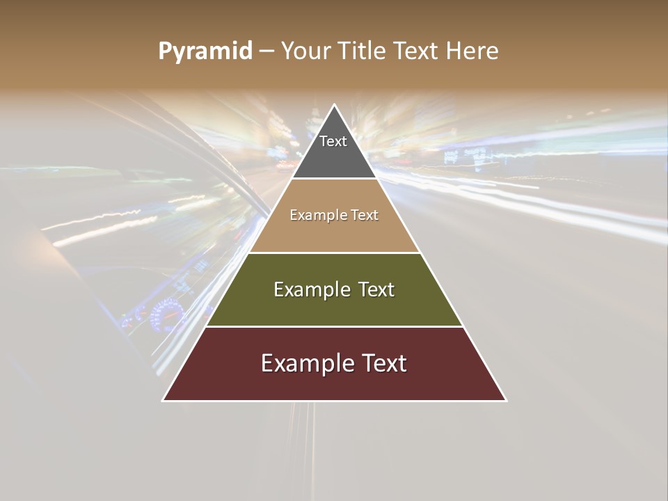 Glass Door Accelerate PowerPoint Template