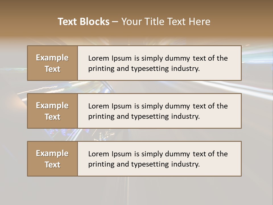 Glass Door Accelerate PowerPoint Template