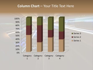 Glass Door Accelerate PowerPoint Template