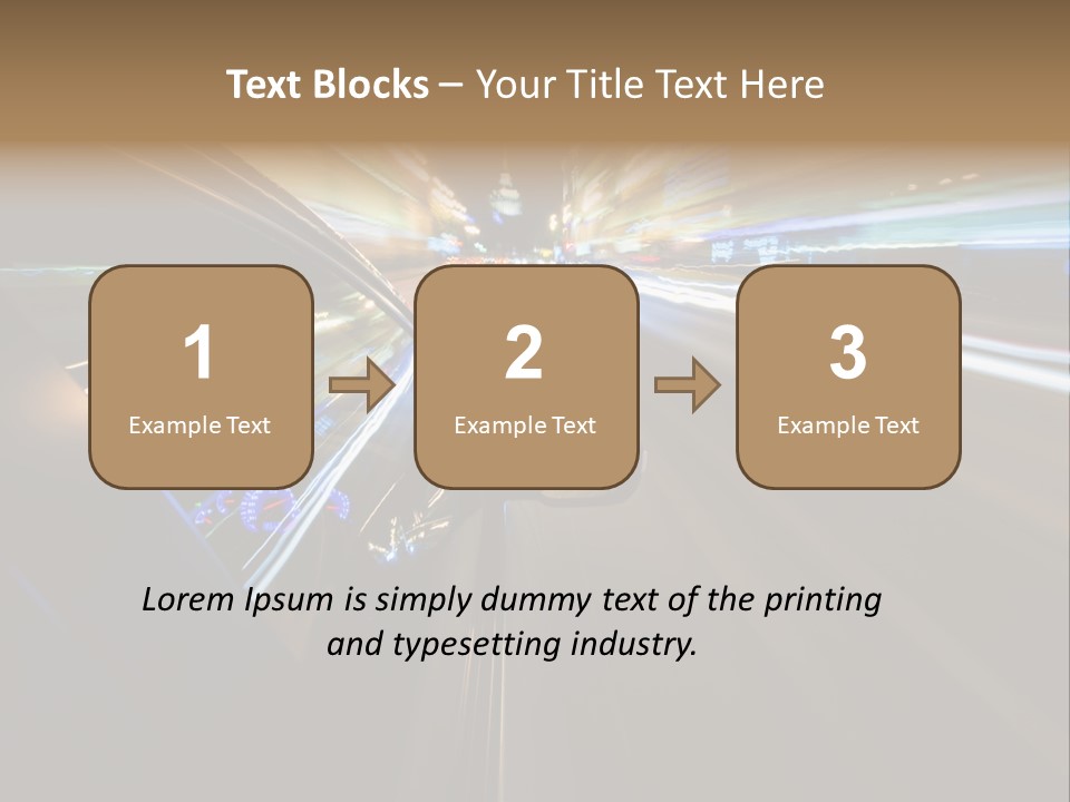 Glass Door Accelerate PowerPoint Template