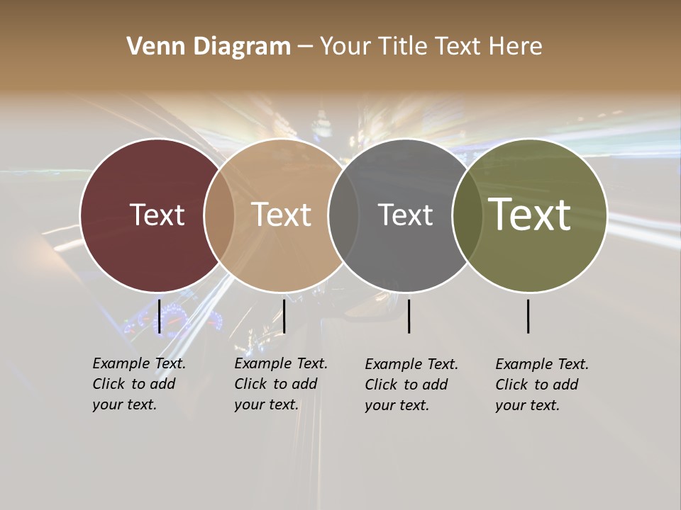 Glass Door Accelerate PowerPoint Template