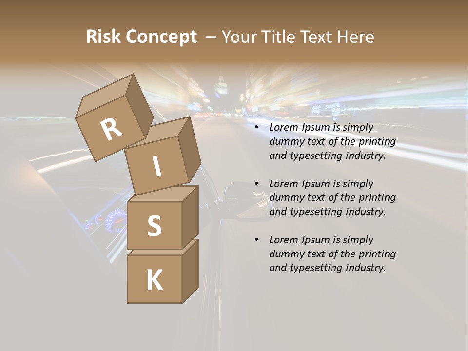 Glass Door Accelerate PowerPoint Template