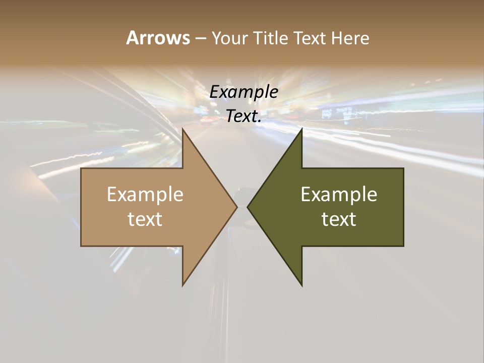 Glass Door Accelerate PowerPoint Template