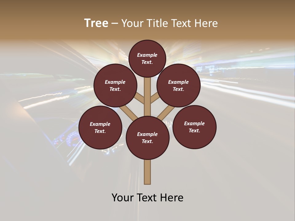 Glass Door Accelerate PowerPoint Template
