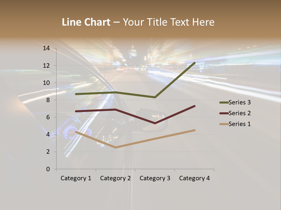 Glass Door Accelerate PowerPoint Template