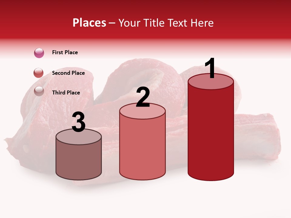 Lamb Portion Color PowerPoint Template