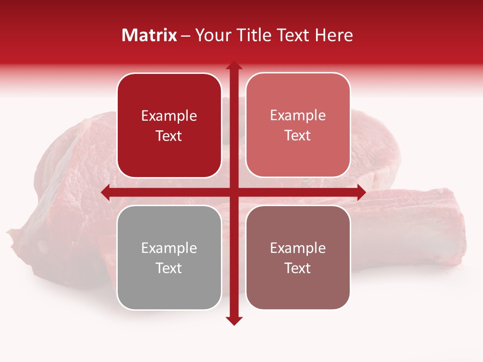 Lamb Portion Color PowerPoint Template