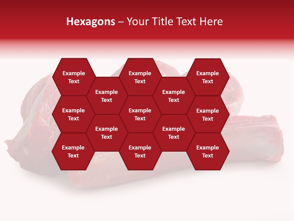 Lamb Portion Color PowerPoint Template